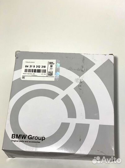 Фильтр салонный BMW 64319312318