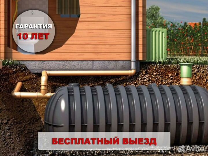 Септик Альфа 3 выгребной