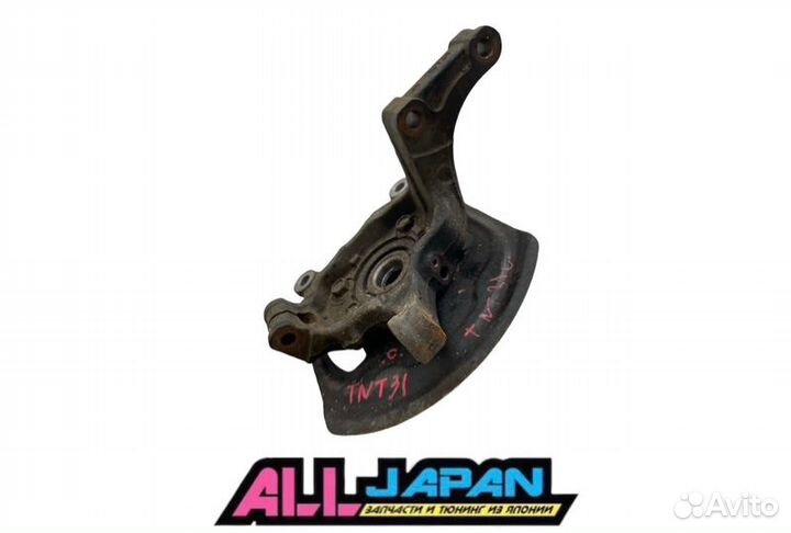 Кулак передний, ступица, цапфа передний левый