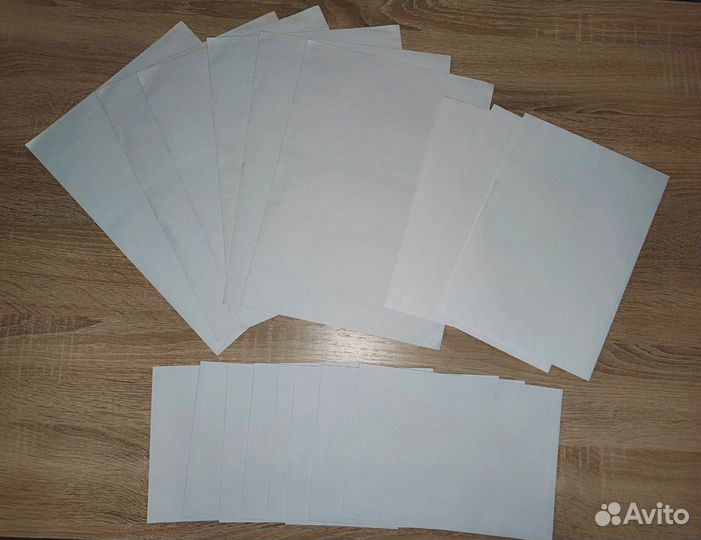 Конверты почтовые набором