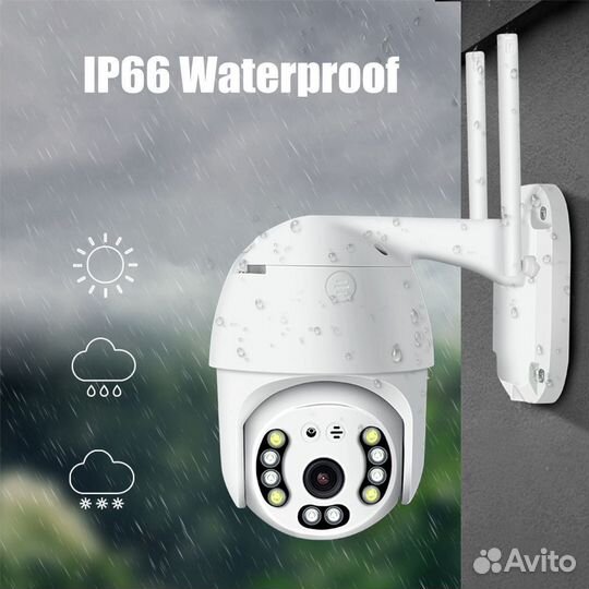 NEW Видеонаблюдение №1 Wifi уличная поворотная 3 м