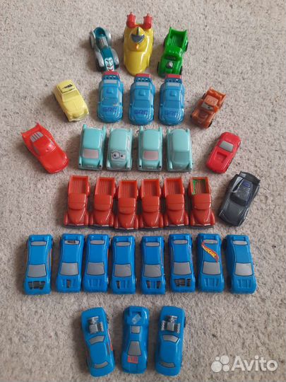 Машинки из киндера