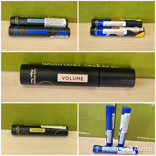 Ив Роше Тушь для ресниц Цветная