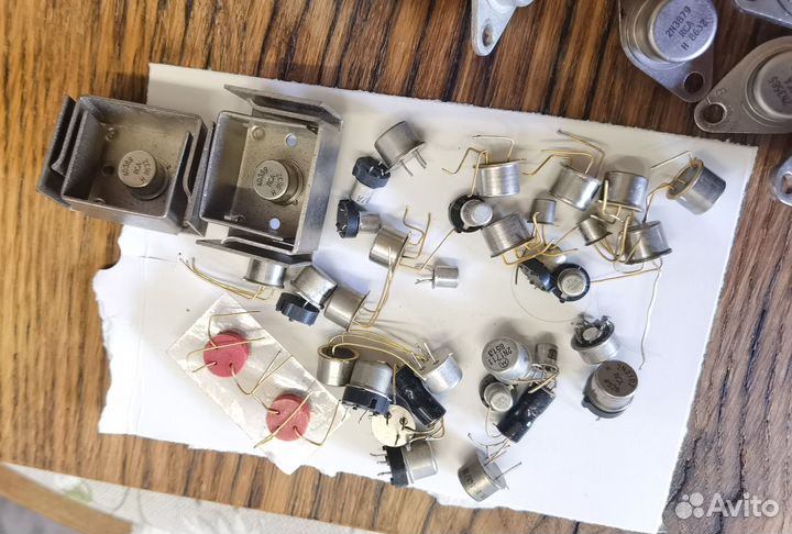 Импортные винтажные радиодетали