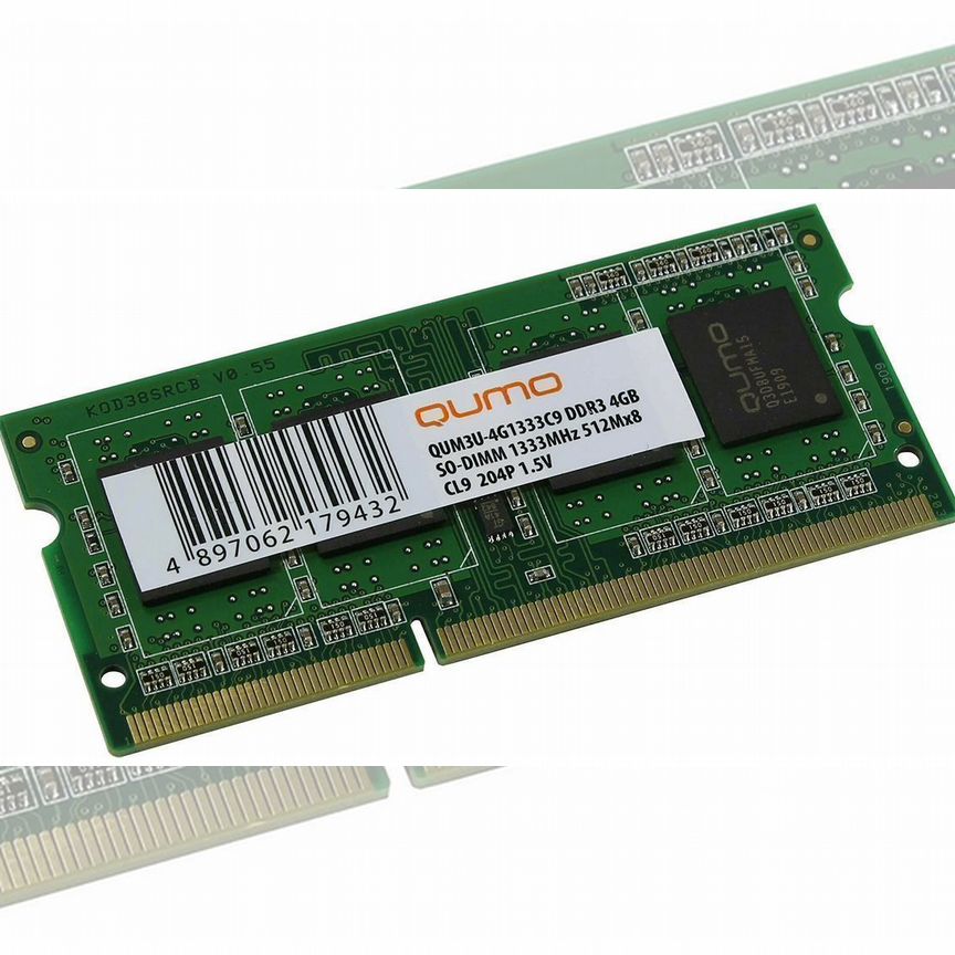 [QUM3U-4G1333C9] Оперативная Память Qumo 4gb Qum3u-4g1333c9