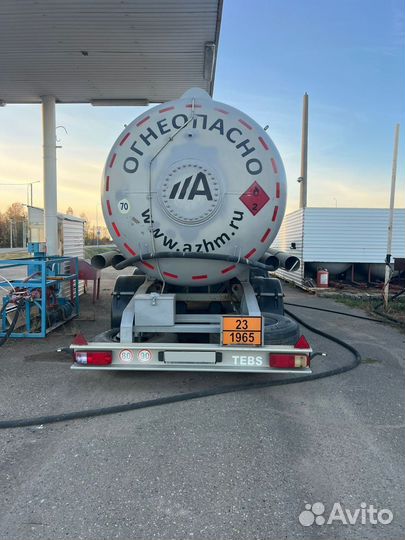 Полуприцеп газовоз Алексеевка Химмаш ППЦТ-36, 2016