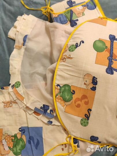 Бортики и Балдахин в кроватку