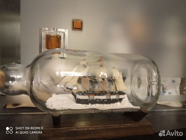 Корабль в бутылке