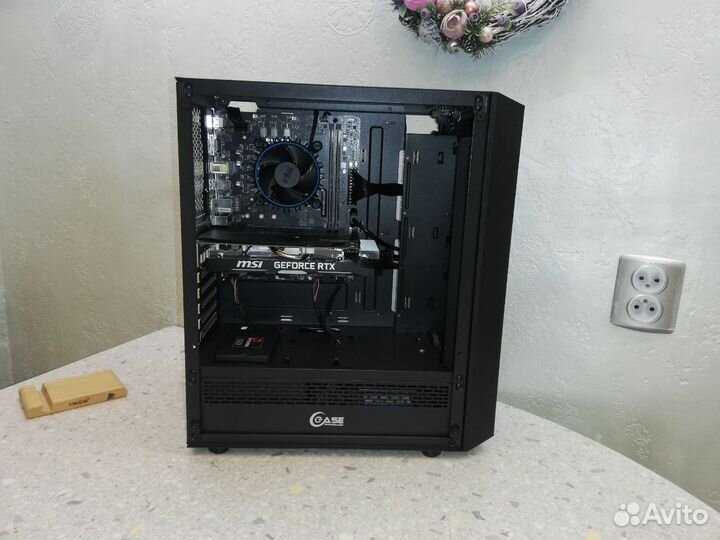 Новый Игровой PC i3-12100F + RTX 2060 + SSD