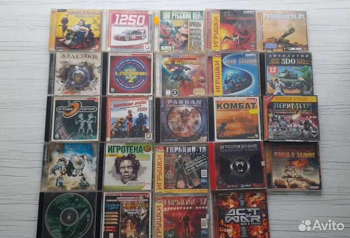 Игры для пк на дисках и другое