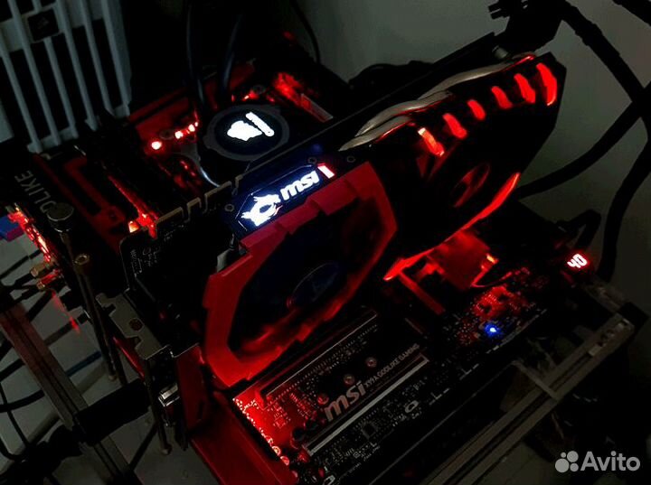 Видеокарта GTX 1070 8gb MSI gaming X