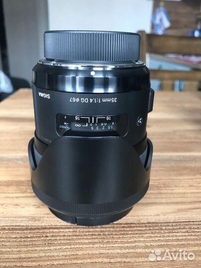 Sigma 35mm 1.4 art Nikon F