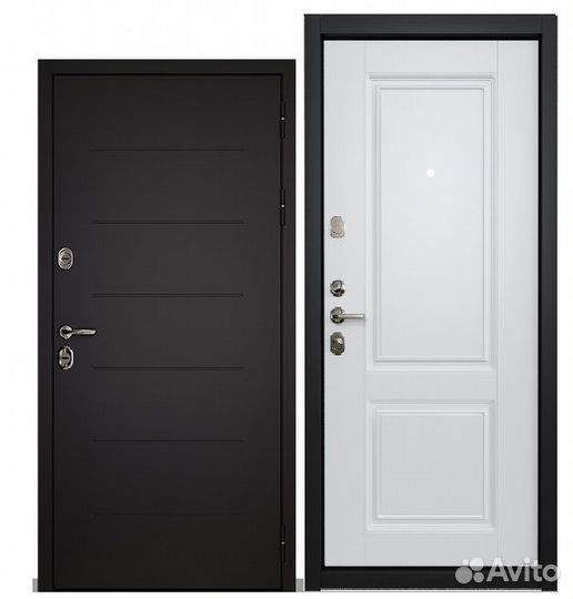 Металлическая дверь с терморазрывом Евротермо