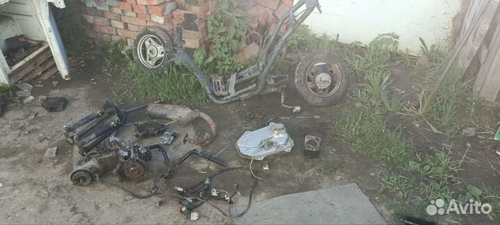 Запчасти на скутер Honda tact af 30