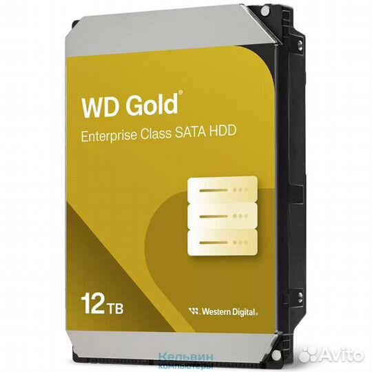 Western Digital 12TB WD122kryz Gold, SATA3, Cache 512MB, 7200 rpm