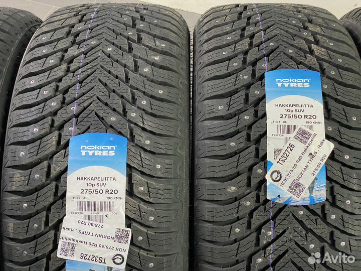 Nokian Tyres Hakkapeliitta 10p SUV 275/50 R20 113T