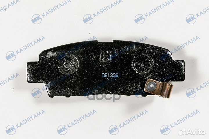 Колодки тормозные, задние (с антискрипной