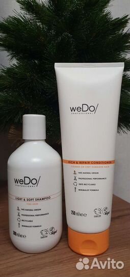 Шампунь и кондиционер для волос WeDo