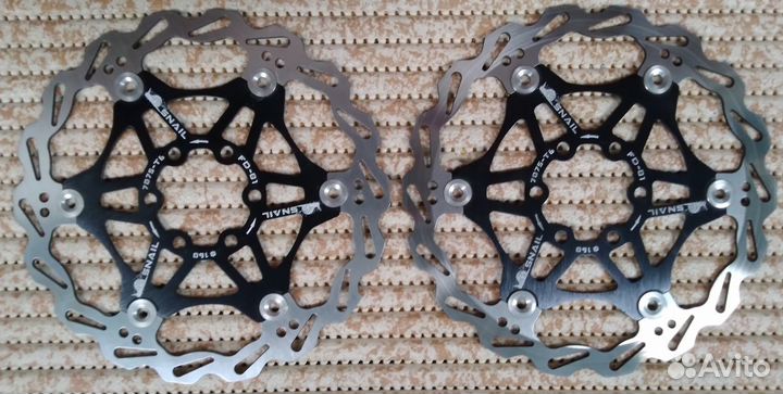 Роторы тормозные и колодки на велосипед