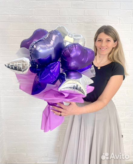 Цветы из воздушных шаров. Букеты. Шарики
