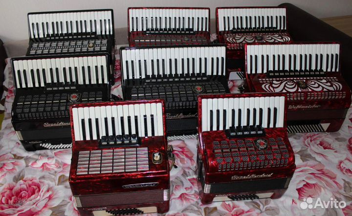 Немецкие аккордеоны проверенные и на гарантии