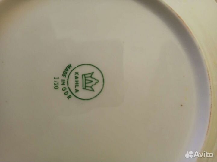 Тарелки гдр kahla