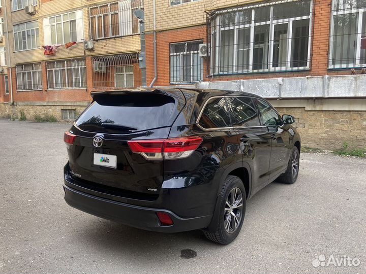 Toyota Highlander 3.5 AT, 2017, 81 000 км