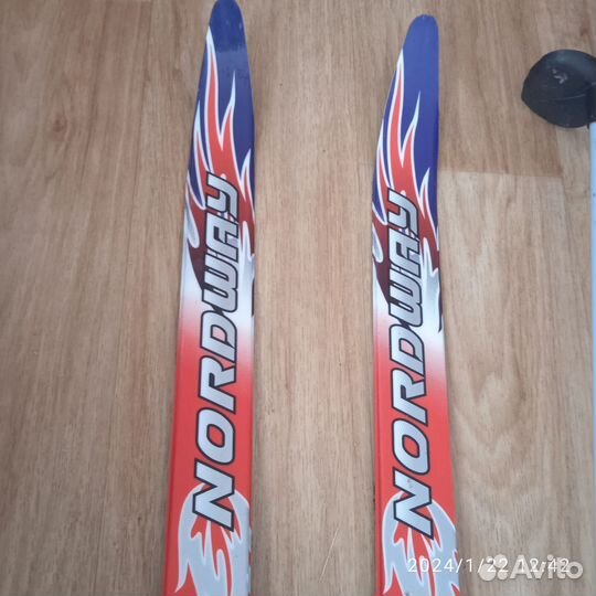 Лыжи беговые детские 100