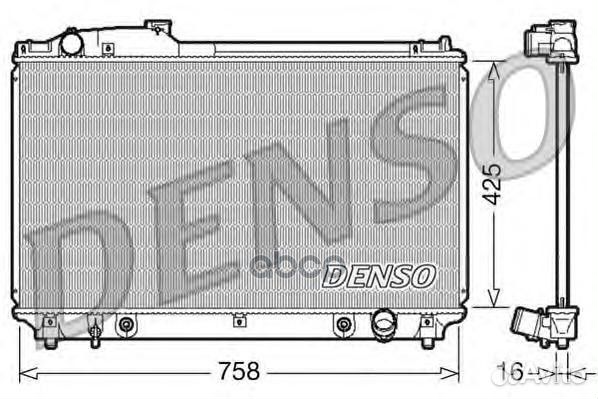 Радиатор lexus LS 430 4.3 00- DRM51003 Denso