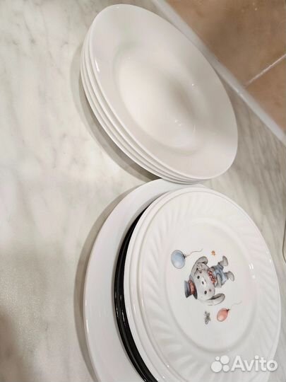 Тарелки коробкой