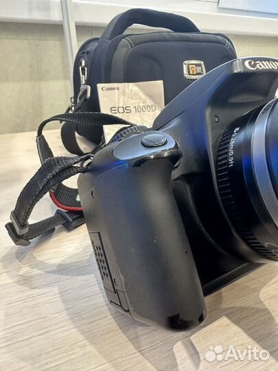 Зеркальный фотоаппарат canon eos 1000d