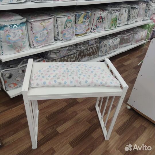 Детская кроватка трансформер овальная