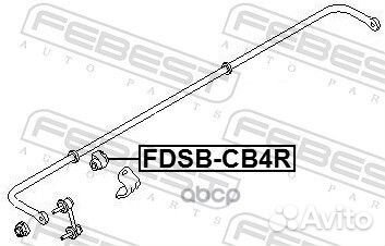Втулка стабилизатора ford mondeo/S-MAX 06