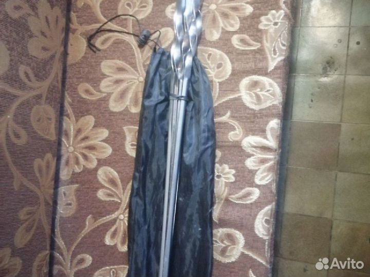 Шампура(10шт/62см)в чехле