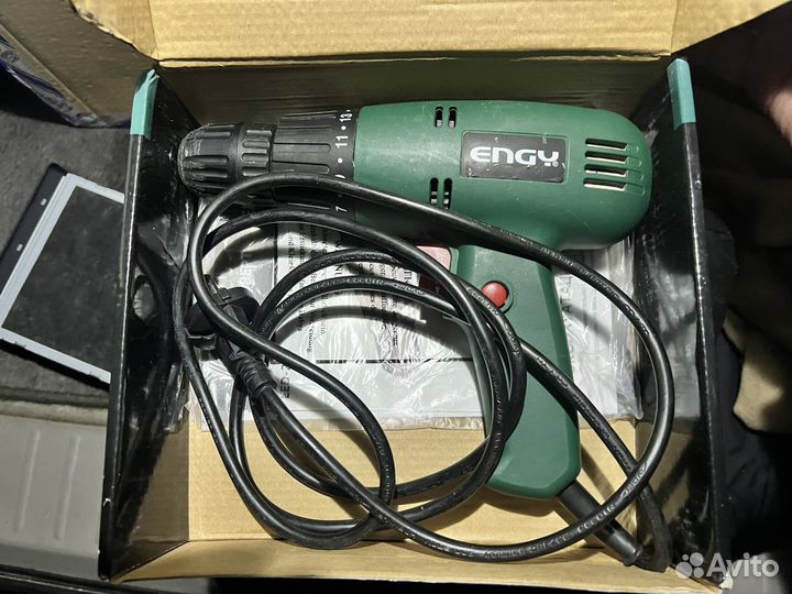 Дрель шуруповерт электрический Engy