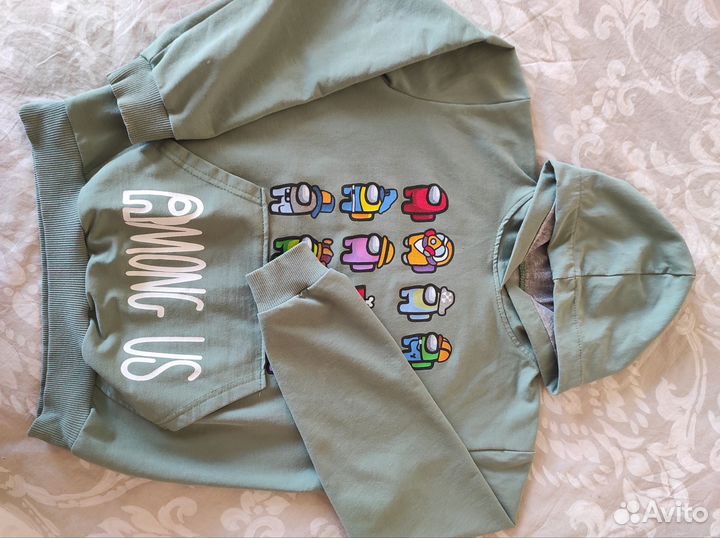 Худи для девочки 146- 152 пакетом