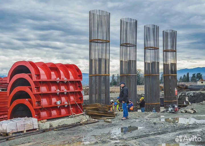Опалубка колонн / Аренда