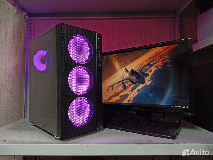 Игровой пк Core i3 10105 RTX4060
