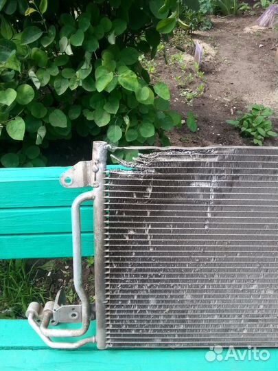 Радиатор кондиционера для Фольксваген Поло 2012 г