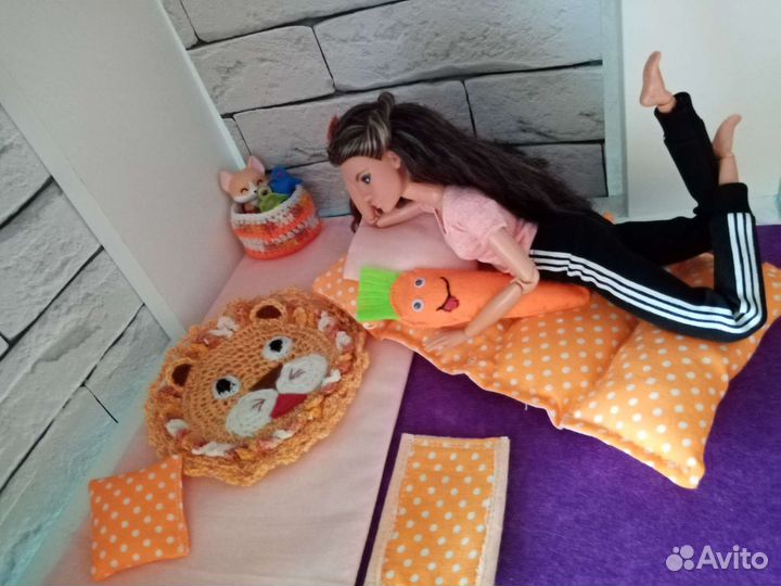 Набор миниатюр в кукольный дом в детскую