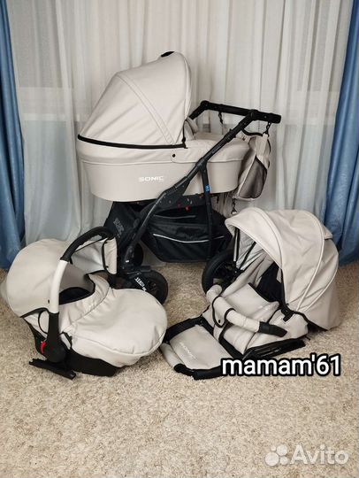 3в1 Verdi Sonic экокожа (топленое молоко)