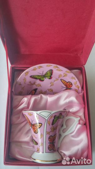 Позолоченная фарфоровая чашка 24 карата Yamasen