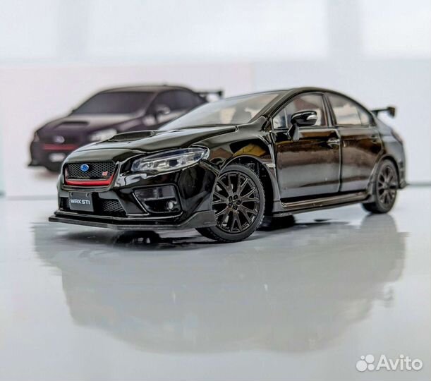 Металлическая модель автомобиля subaru WRX STI