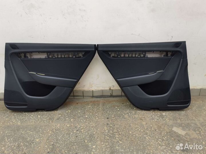 Обшивки дверей passat b7 комплект