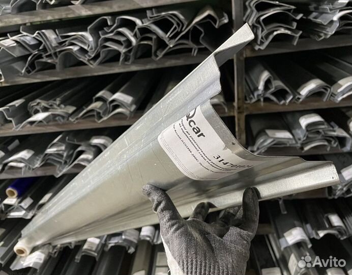 Порог правый Hyundai Accent 1999-2010 (полный проф