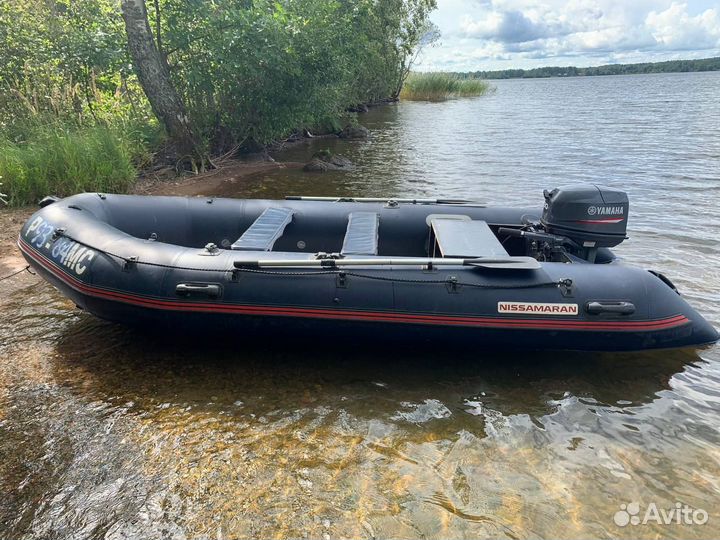 Лодка пвх Nissamaran с мотором Yamaha 30hmhs 30л/с