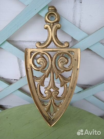 Винтажная Английская подставка для утюга