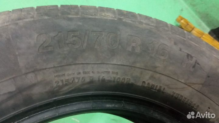 Continental ContiPremiumContact 215/70 R16 100H