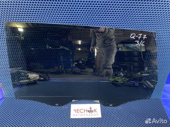 Стекло задней левой двери Audi Q7 4L 2005-2015