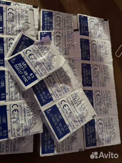 Линзы контактные acuvue